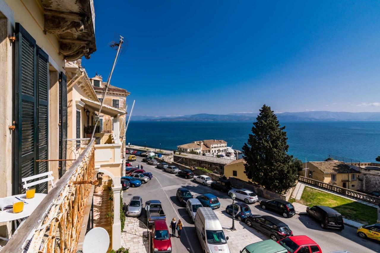 Luxury Seaview Apartment In Corfu Town By Corfuescapes Exterior photo